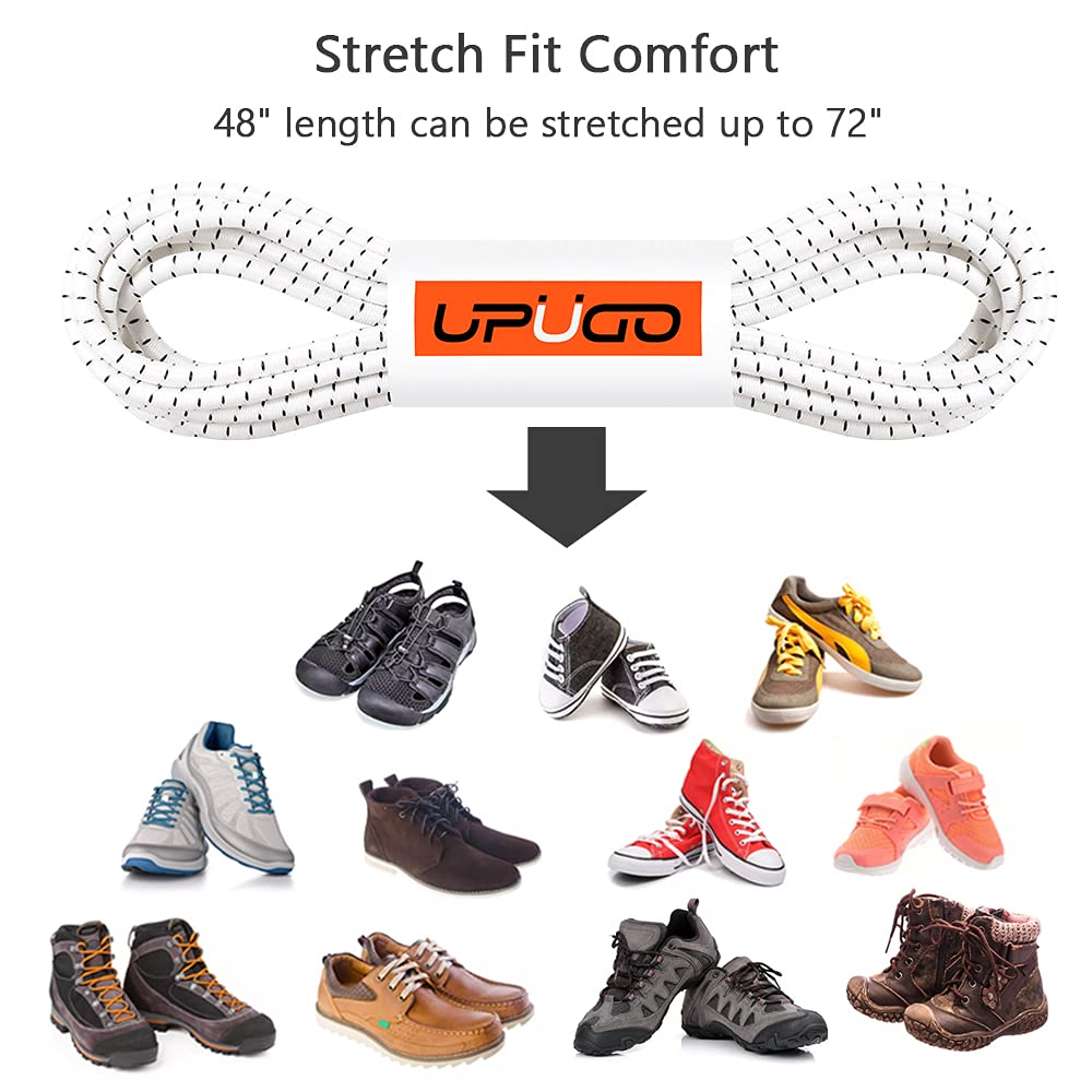 No Tie Lacci Sciolti, Lacci Elastici, Taglia Unica per Adulti e Bambini