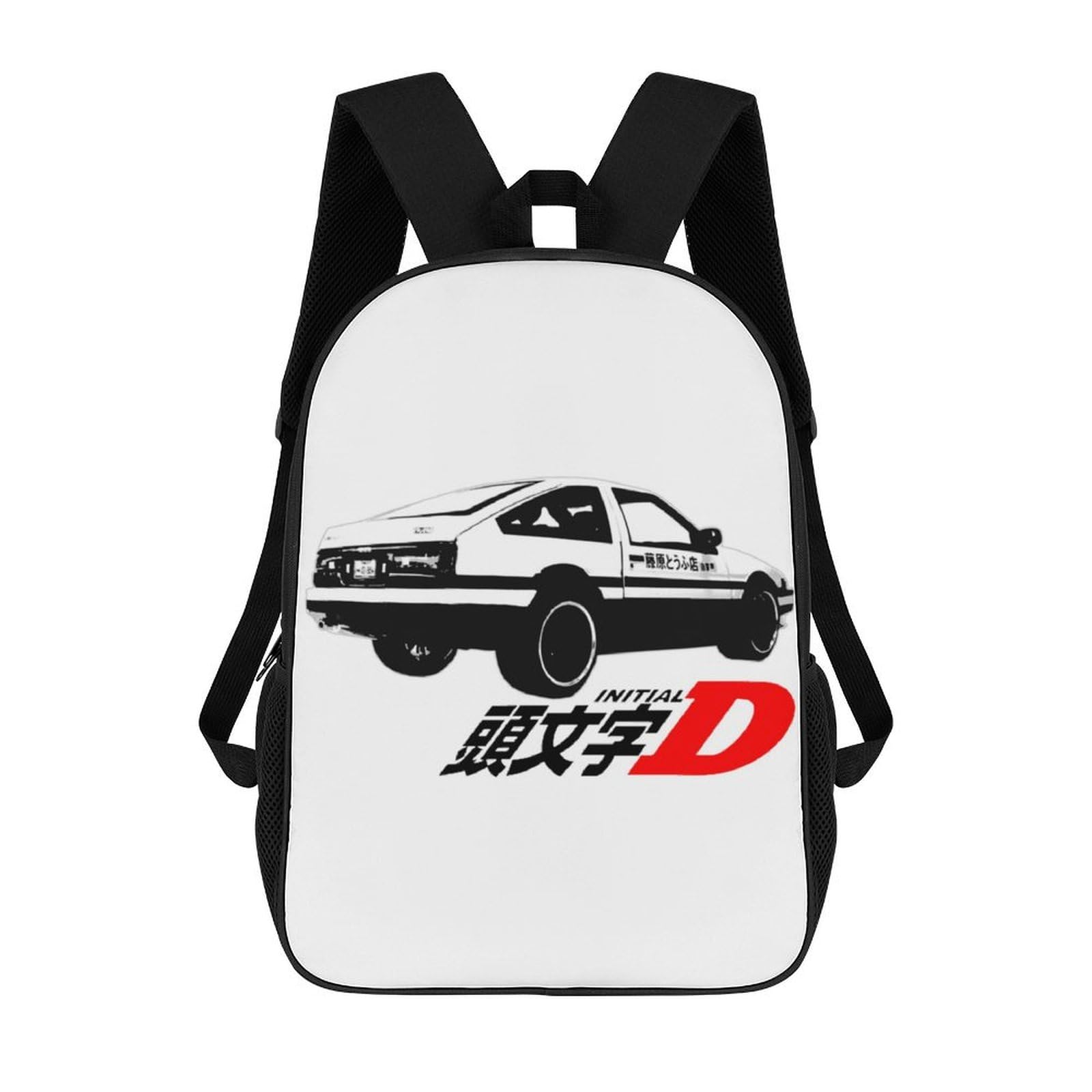 頭文字D バックパック　リュック　AE86 頭文字D】 トヨタAE86 ”藤原とうふ店” 仕様のキッズバックパック