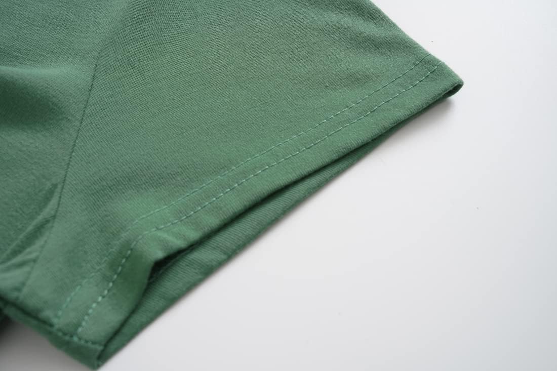 YIJIU Women Soft Comfy Pajamas Cute Cat Short Sleeve Capri Pants PJS Set - Image 5