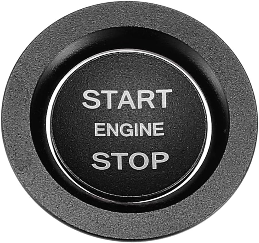 X AUTOHAUX Engine Start Stop Button Cover Kit One Click