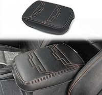 Vista 97 de Muslogy Funda para reposabrazos de consola central apta para Chevy Silverado/Tahoe y GMC Sierra/Yukon 2007-2013, cómoda almohadilla
