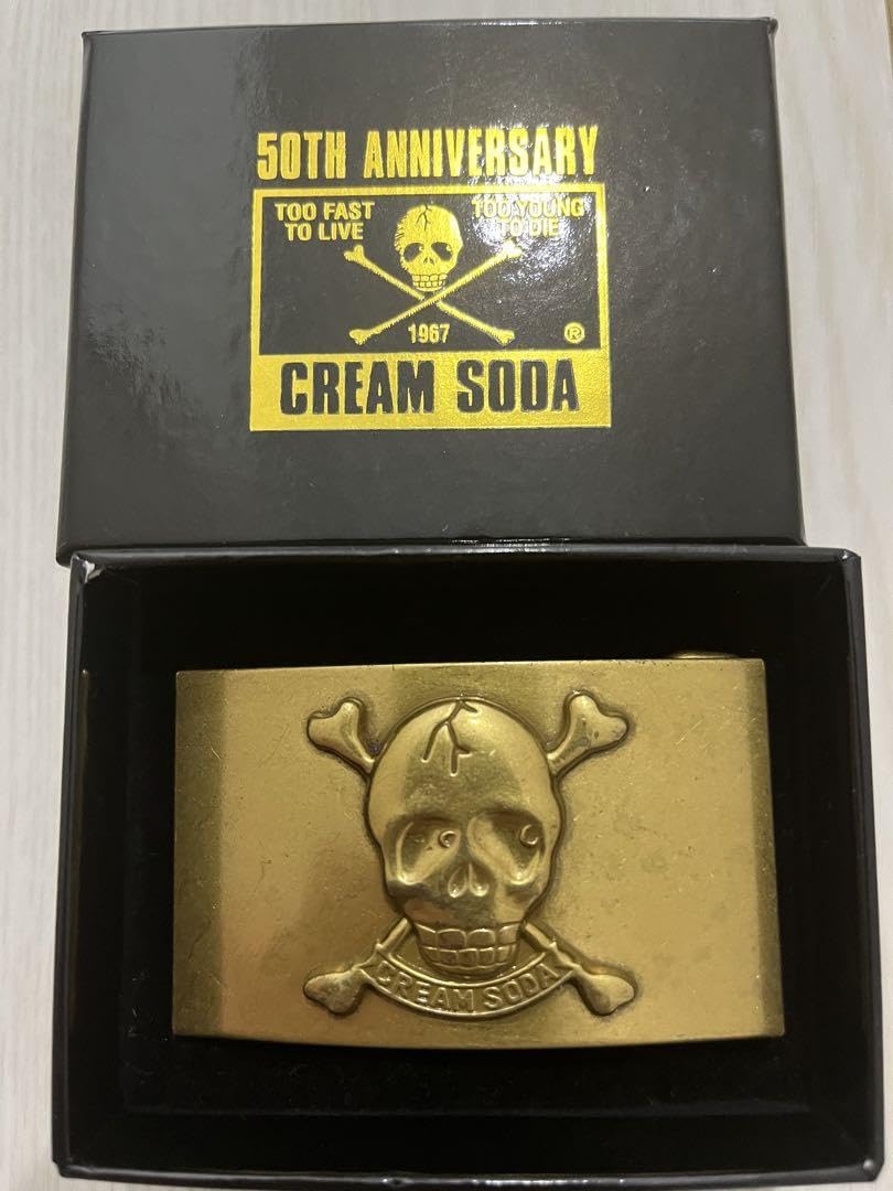 Amazon.co.jp: クリームソーダ バックル50TH アニバーサリー限定 CREAM