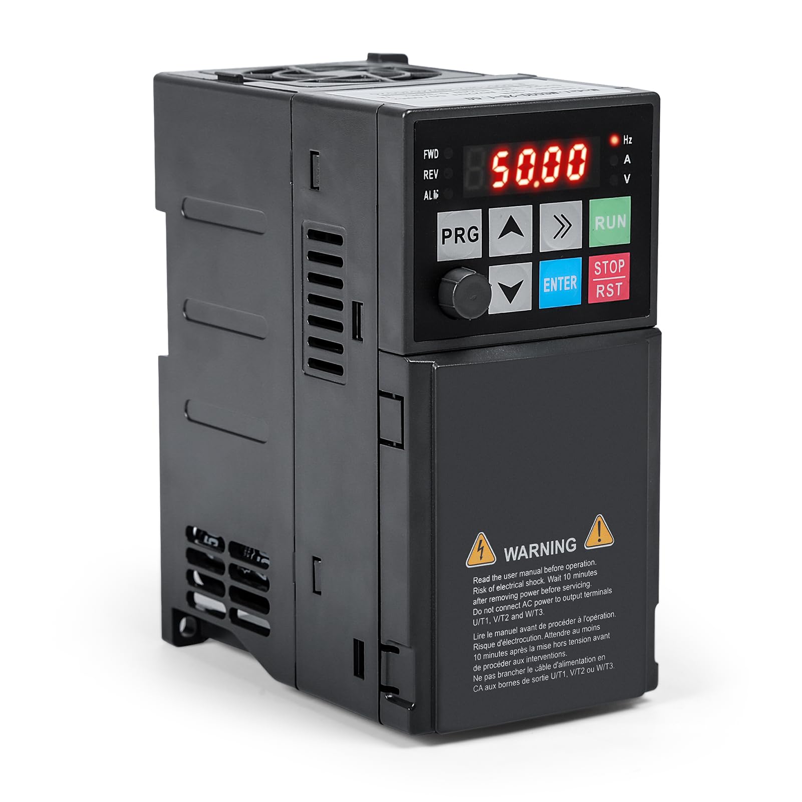 DEWIN Inverter per Motori Trifase,1.5KW 380V Azionamento a Frequenza Variabile Convertitore di Frequenza, 380V Ingresso Trifase,Uscita Trifase(Modello di Fabbrica:MS500-4T-1.5G)