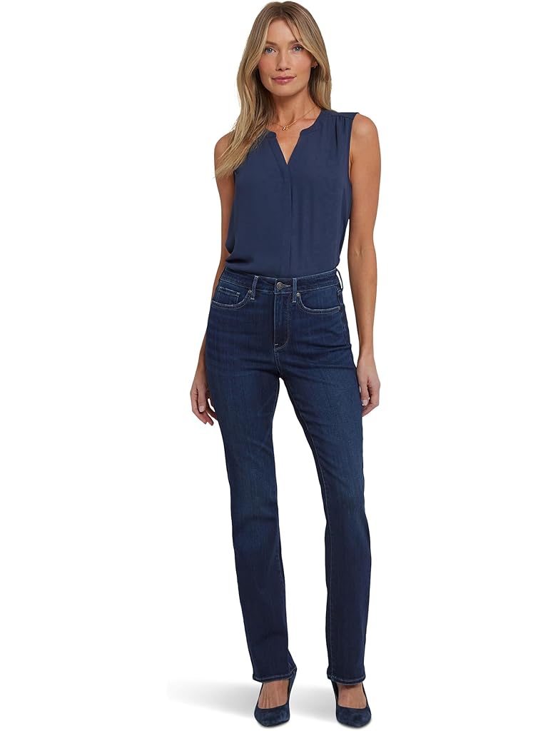 Blue NYDJ Billie Bootcut in Ink Skyline