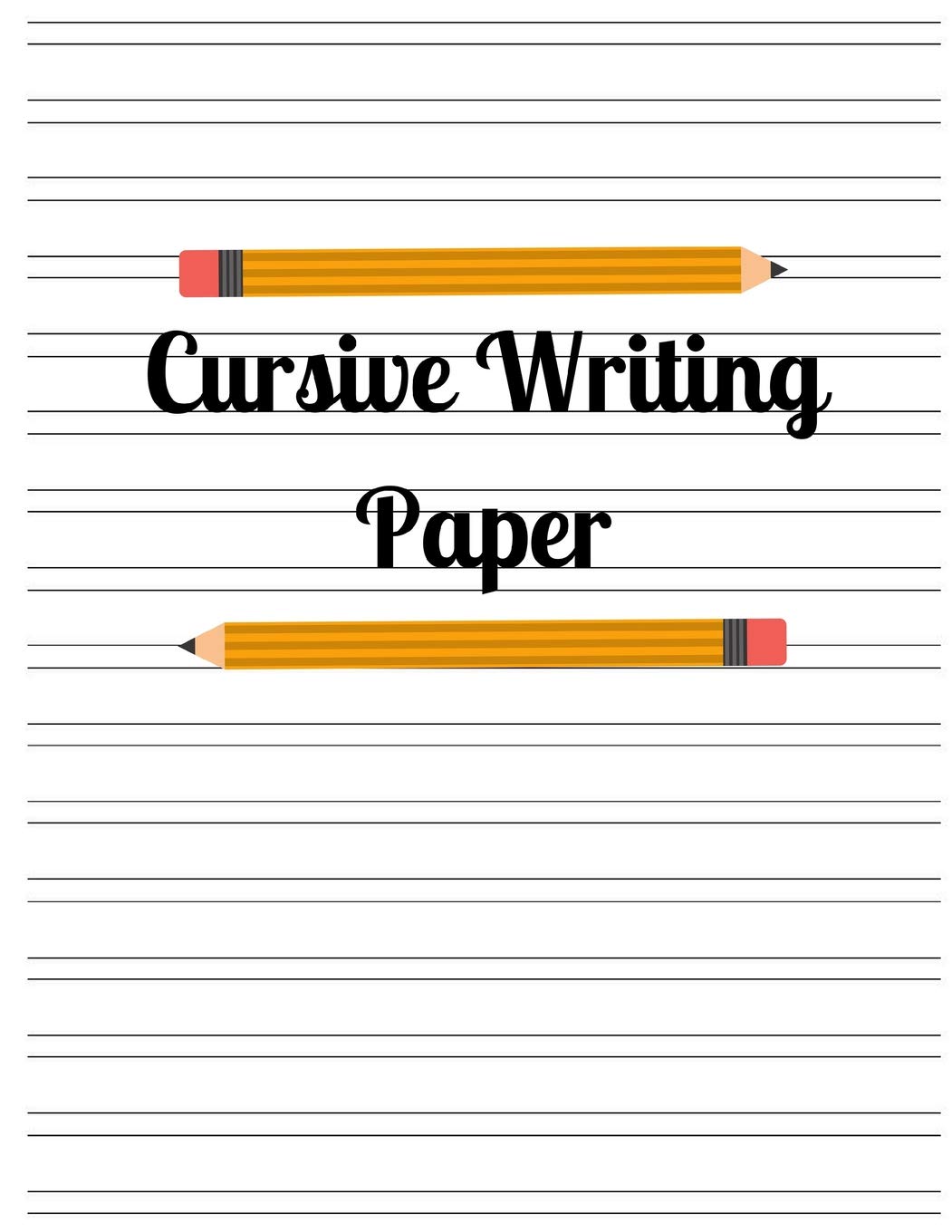 cursive-writing-paper-journals-kais-9781718030664-amazon-com-books for Free Printable Cursive Writing Paper Cursive Writing Paper: Journals, Kais: 9781718030664: Amazon.com: Books for Free Printable Cursive Writing Paper