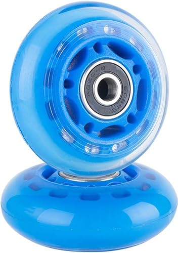 Miniatura 2 de Ruedas de patinaje en línea de 2.520in con rodamientos ABEC-9 para cuchillas, funda Pelican Storm, bolsa de rodillo, maleta de equipaje de mano,