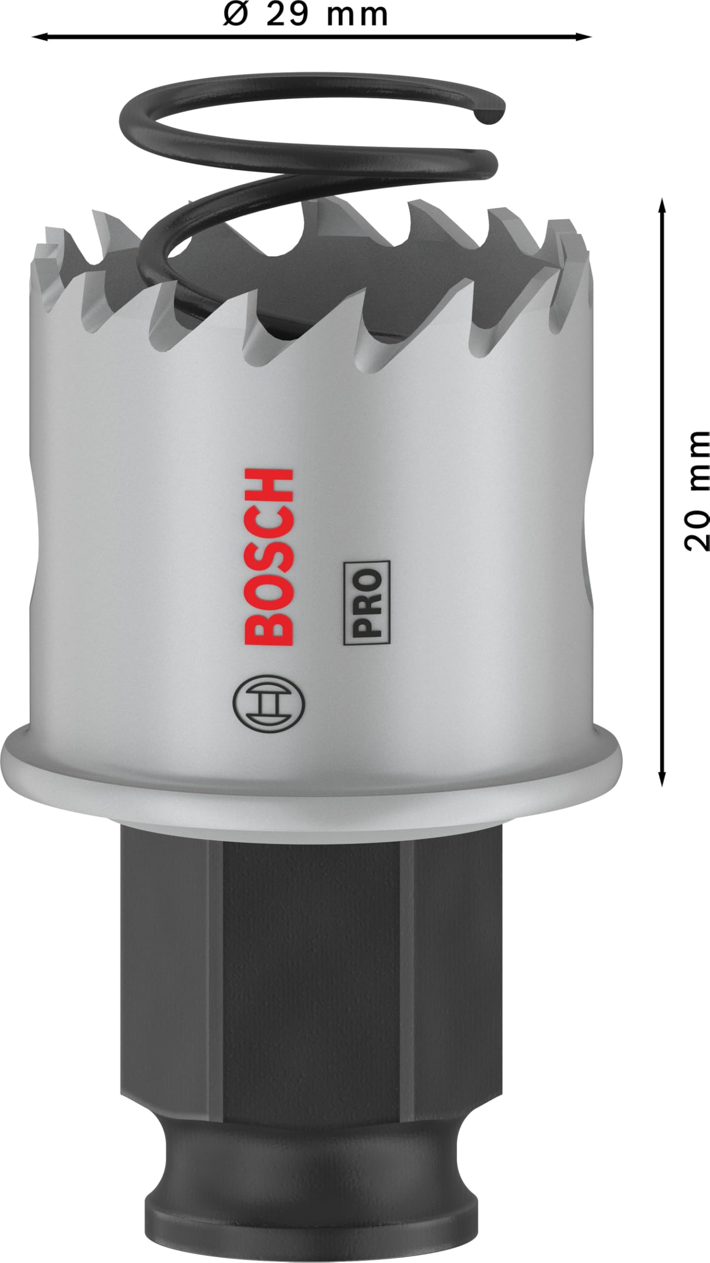 Bosch 1x PRO Sheet Metal Power Change Plus Delik Açma Testeresi (Paslanmaz Çelik Saclar, Çelik Saclar, Ø 29 mm, Professional Aksesuar Döner Matkap/Vidalamalar, Darbeli Matkap/Vidalama)
