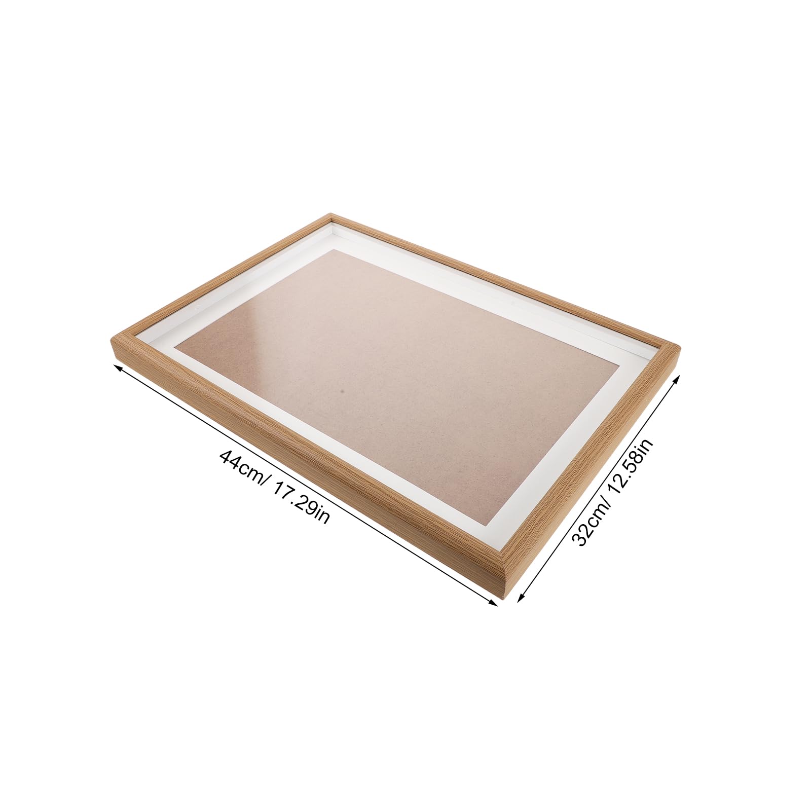 PRETYZOOM Vitrina para Medallas de Madera Natural Tamaño A3 9 Ranuras, Marco de Exhibición para Premios Deportivos y Maratones, Caja Organizadora para Recuerdos y Medallas, para Montaje