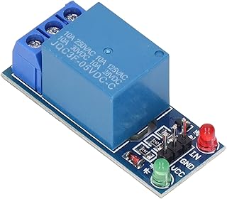 Relay Module, PCB Fault Tolerant Design 5Pcs Level Trigger Relays Modules AC 250V 10A for Indusdry