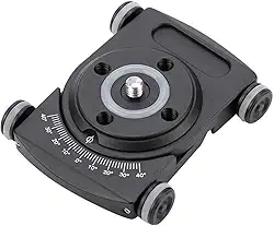 Tosuny FY-01 Deslizante para Trilho de Vídeo de Carro para Câmera DSLR Rig, Forte e Durável, Equipado com Parafusos 1/4, Compatível com Todas as Cabeças de Bola e Braços Mágicos