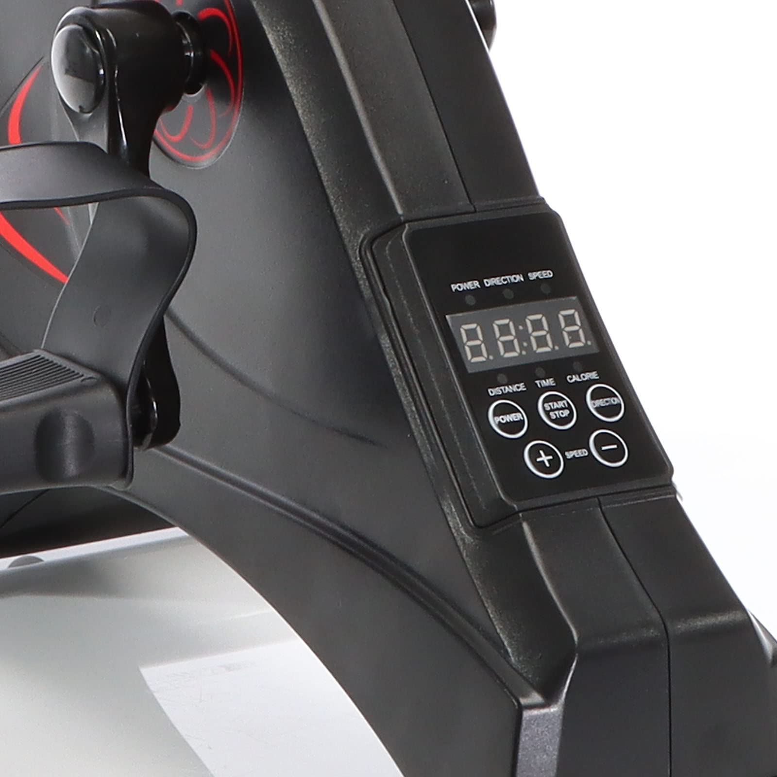 Elektro Mini Heimtrainer 80 W, 390 x 350 x 326 mm, Pedaltrainer für Arme & Beine, Hometrainer Minifahrrad für mehr Bewegung, Workout Training