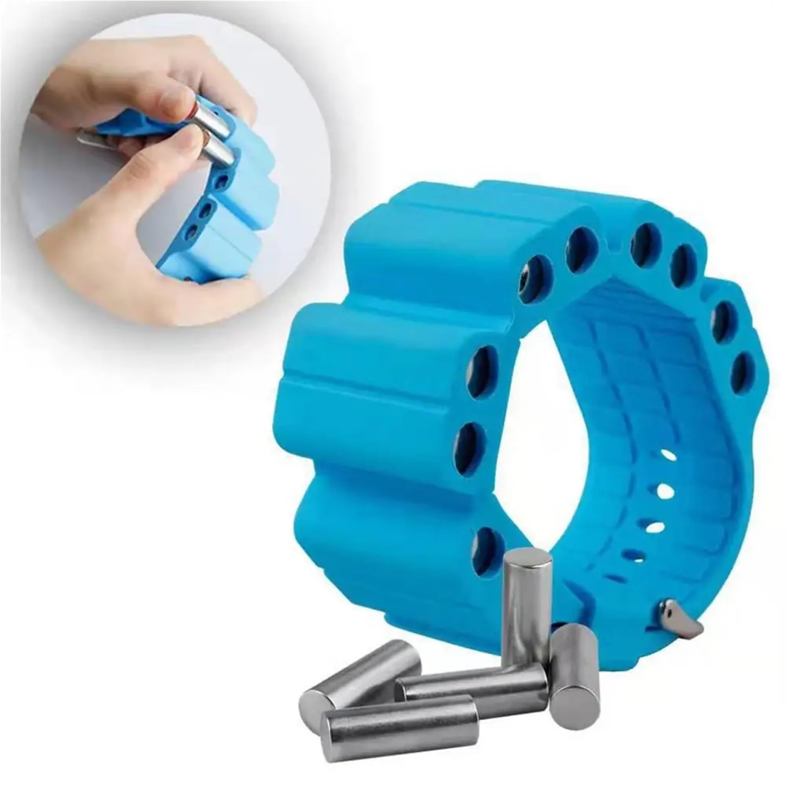 Cavigliere Pesi 2 pesi da polso in silicone regolabili, indossabili, for esercizi di fitness, camminata, jogging, yoga, palestra