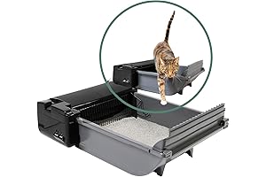 Pet Zone Semi-Automatic Cat Litter Box: The Ultimate Self-Cleaning Solution for Cat Owners