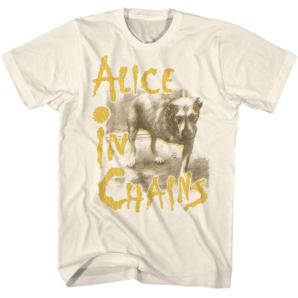 Alice in Chains Logo 1995 Album Adult Short Sleeve T Shirt 90s Rock Music Vintage Style Graphic Tees