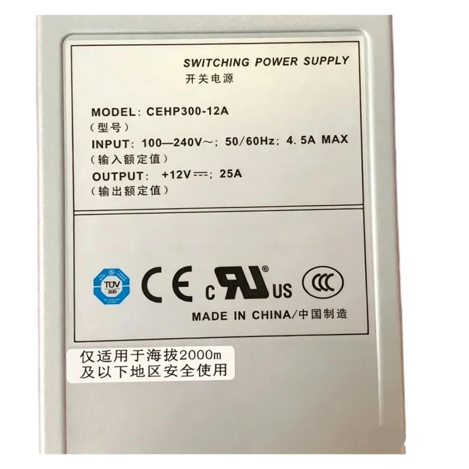 TPKMVGAP CEHP300-12A Power Supply Module CEHP30012A