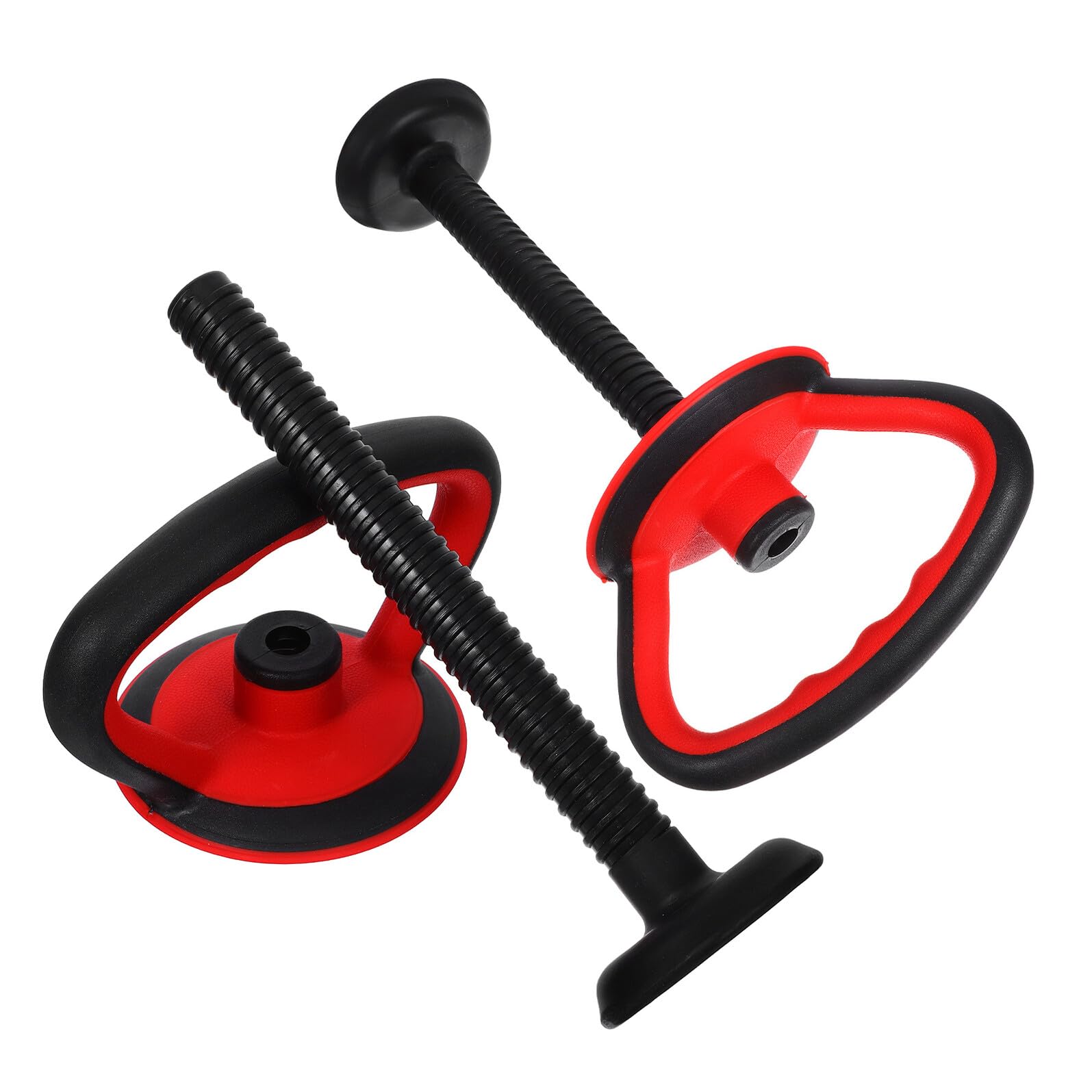 BESPORTBLE Kit 2 Maniglie Regolabili per Kettlebell in Metallo Dado di Base Accessori Fitness per Allenamento Parte Superiore del Corpo Attrezzatura Salvaspazio per Uso Domestico e