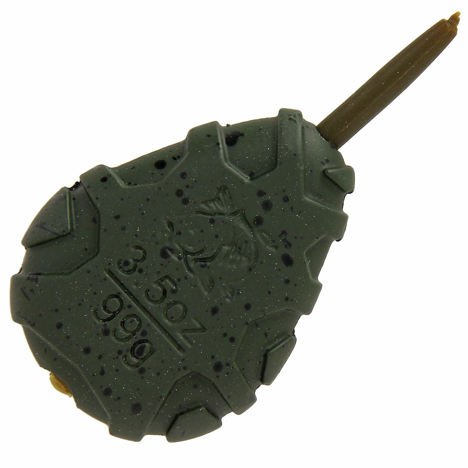 10x Fishing Weights Inline Flat Pear Carp Tackle 1.5oz-3.5oz