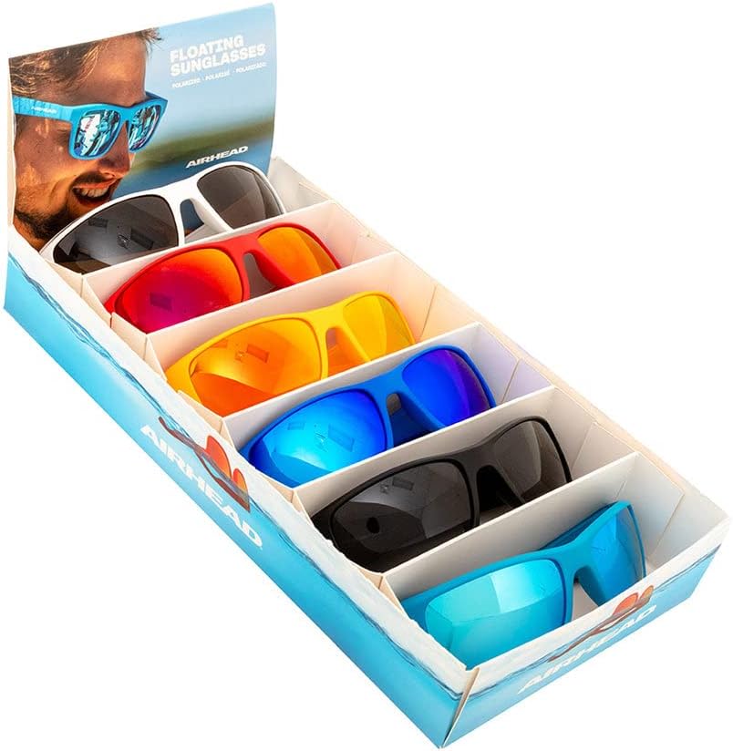 AIRHEAD AHFS-SWM6 - Gafas de sol flotantes deportivas (6 unidades)
