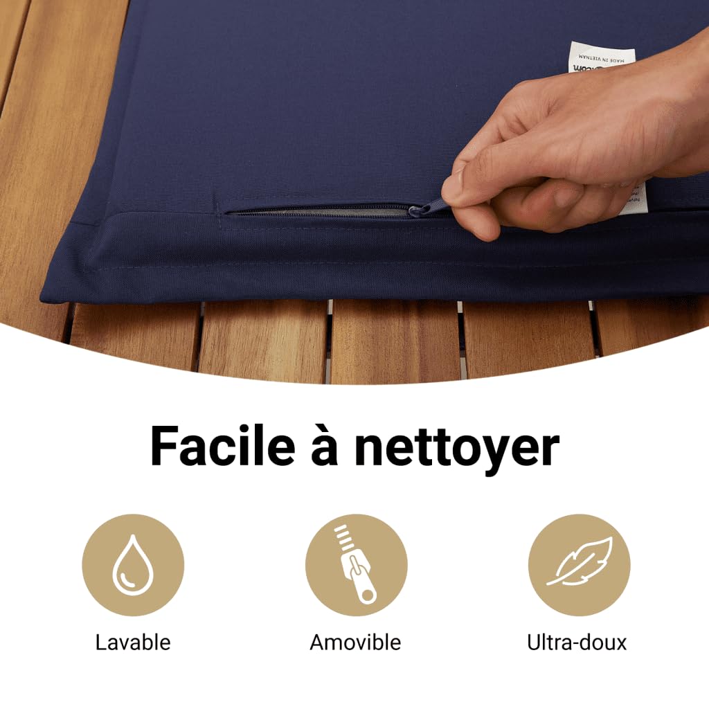 vidaXL Lot de 4 Tabourets de Jardin avec Coussins, Chaises de Patio, Sièges de Terrasse, Meubles d'Extérieur Arrière-Cour, Gris Résine Tressée