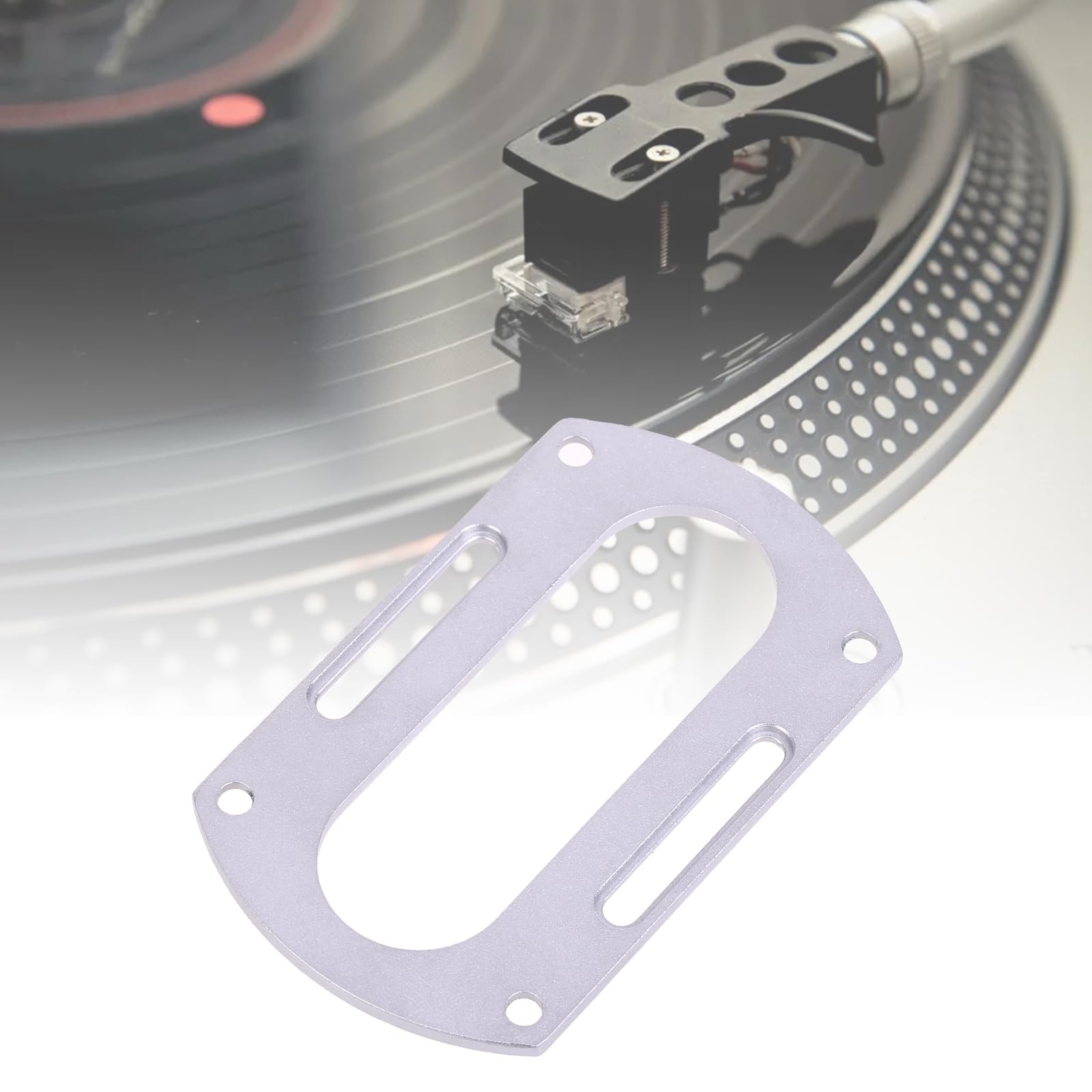 4 MM Foro Vite Strong Piastra in Acciaio 2 5 MM Spessore Loop Per Giradischi Per PMI 3009/3012