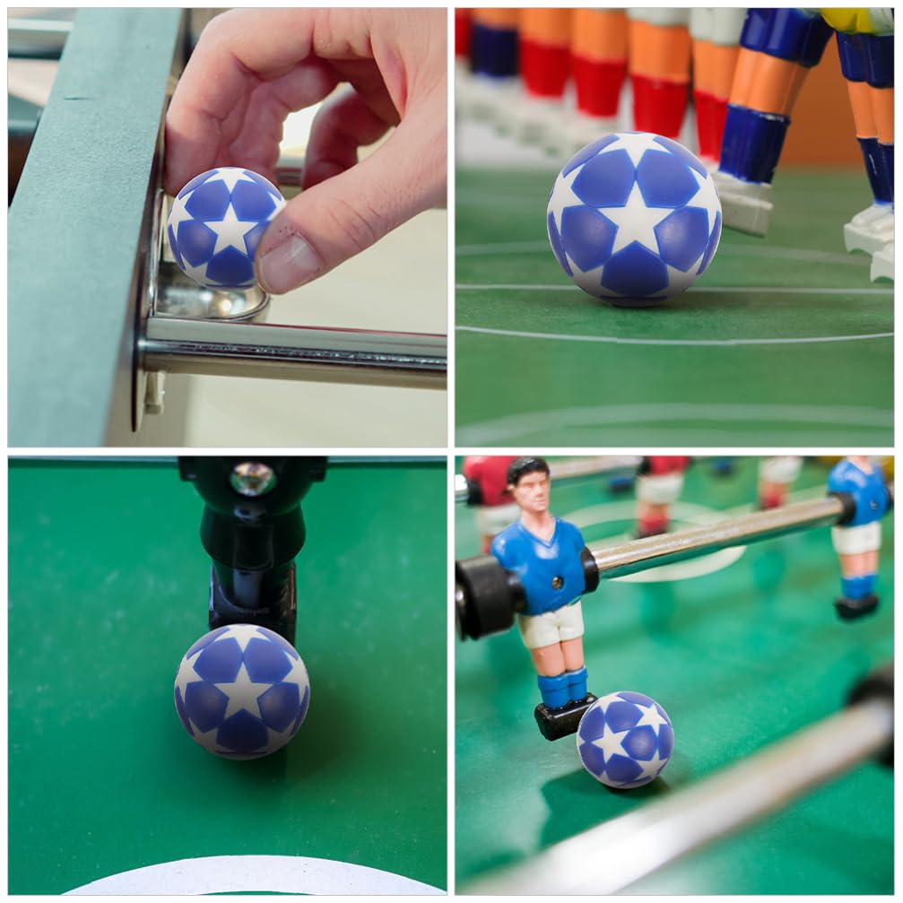 12 Bolas de Repuesto para Futbolín de Plástico para Mesa