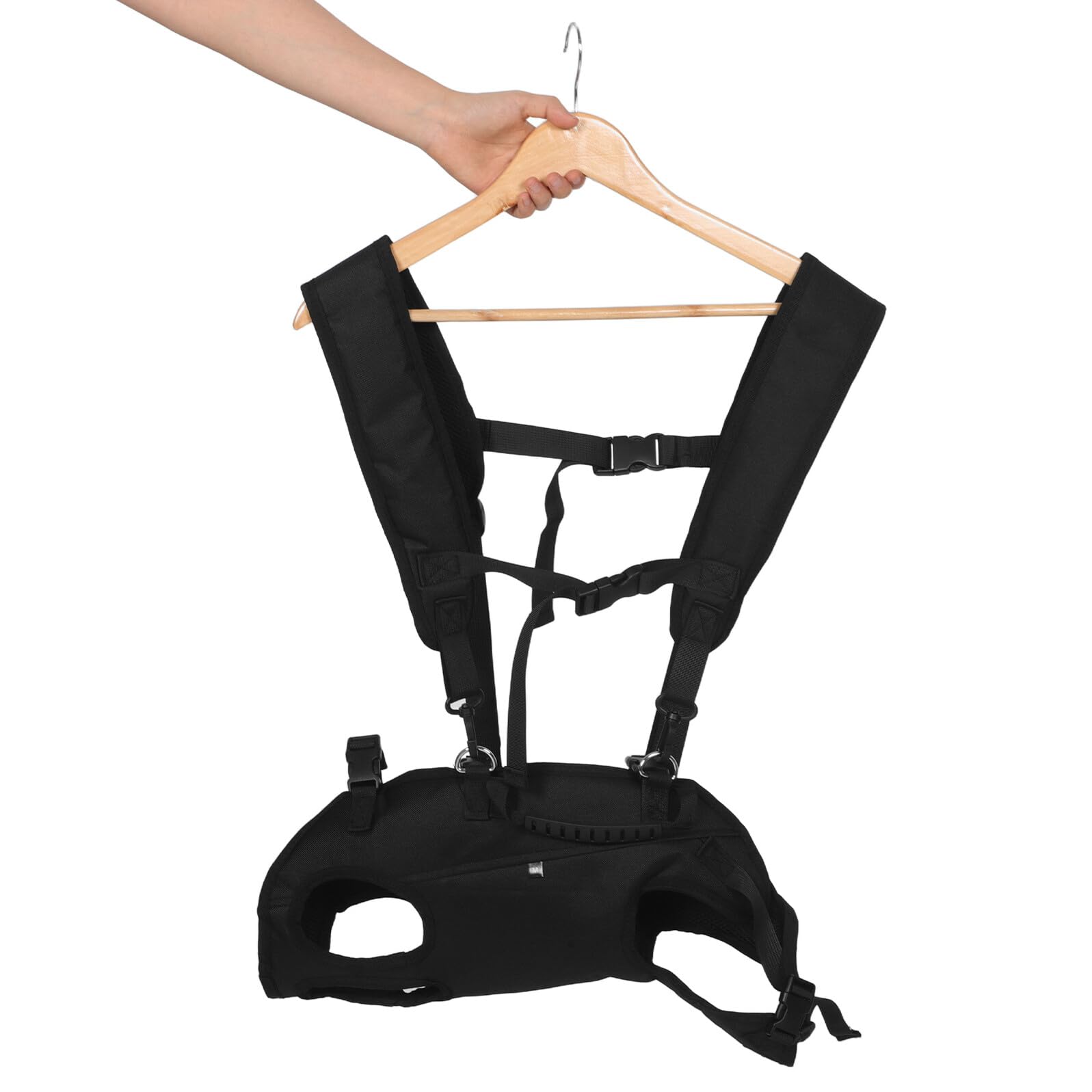 Zaino per Cani e Animali Domestici Tracolle Doppie, Fibbie di Sicurezza Rinforzate, Poliestere Resistente, per Viaggi e Passeggiate Peso 6.5-10kg
