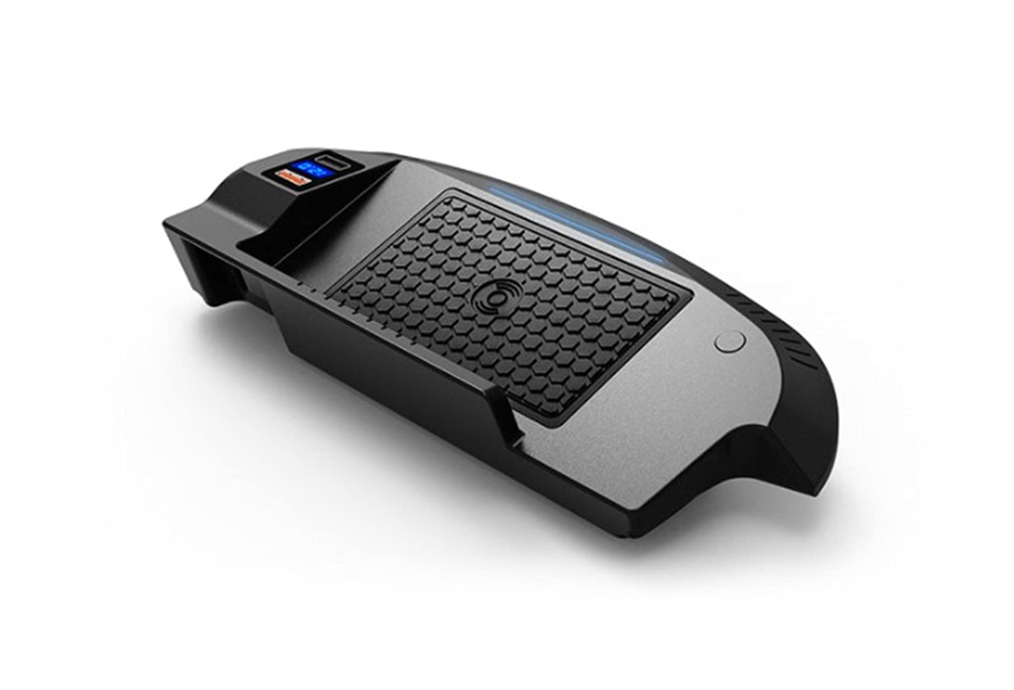Modyfikowana bezprzewodowa ładowarka samochodowa odpowiednia do Forda, Mustanga, 2015-2020 Telefon komórkowy 15 W Szybka
