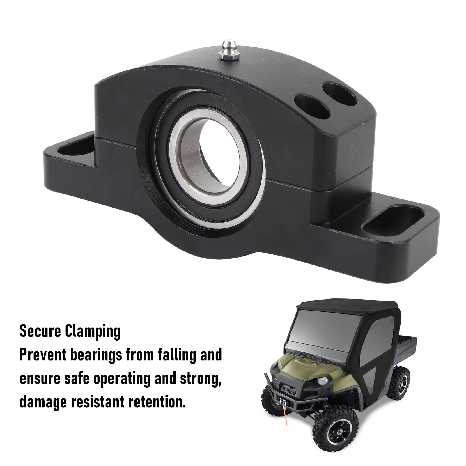 YDuupxe Nosz Sferyczny łożyska Wału Napędowego ATV 3514900 (BLACK)