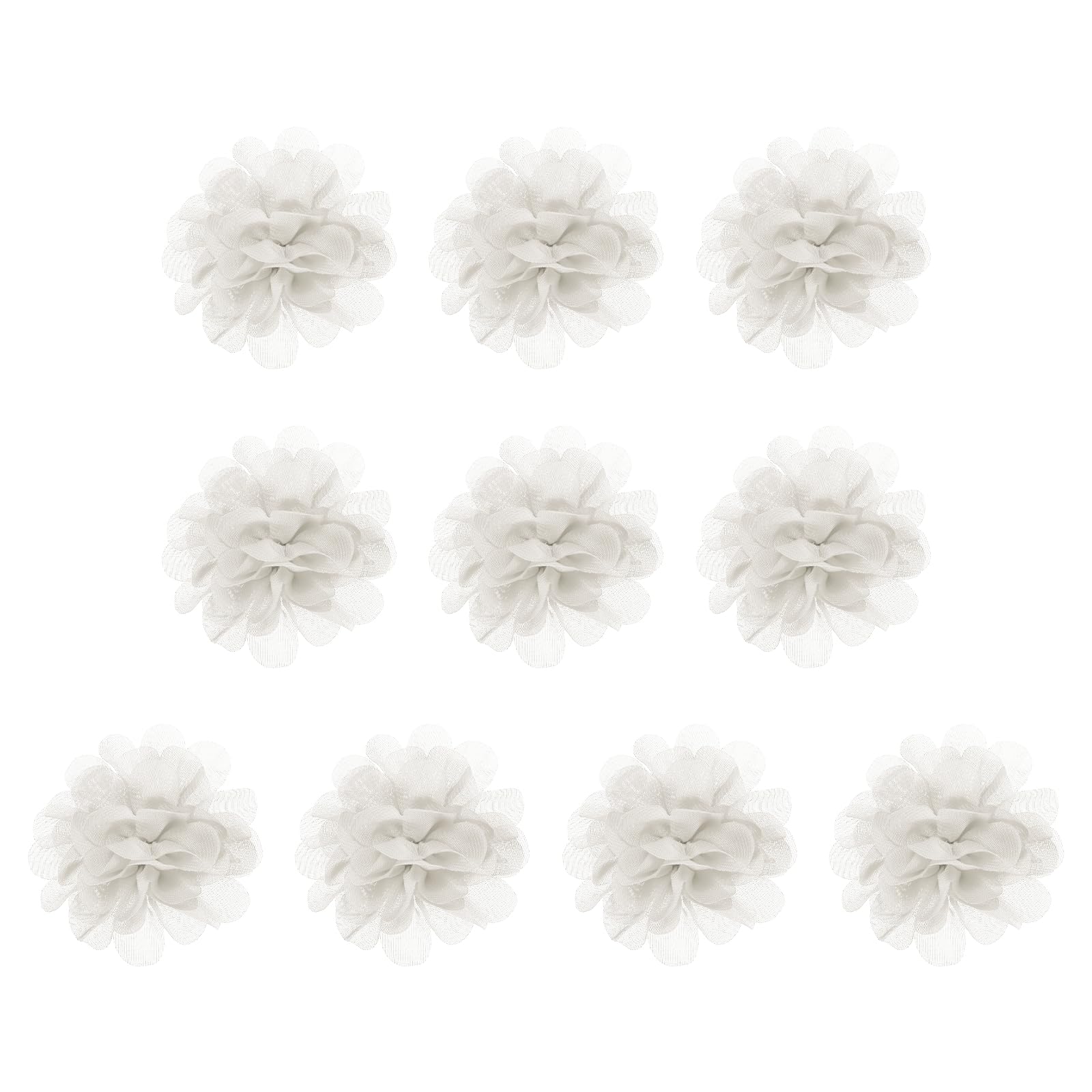 PATIKIL 2.8" Chiffon Flowers