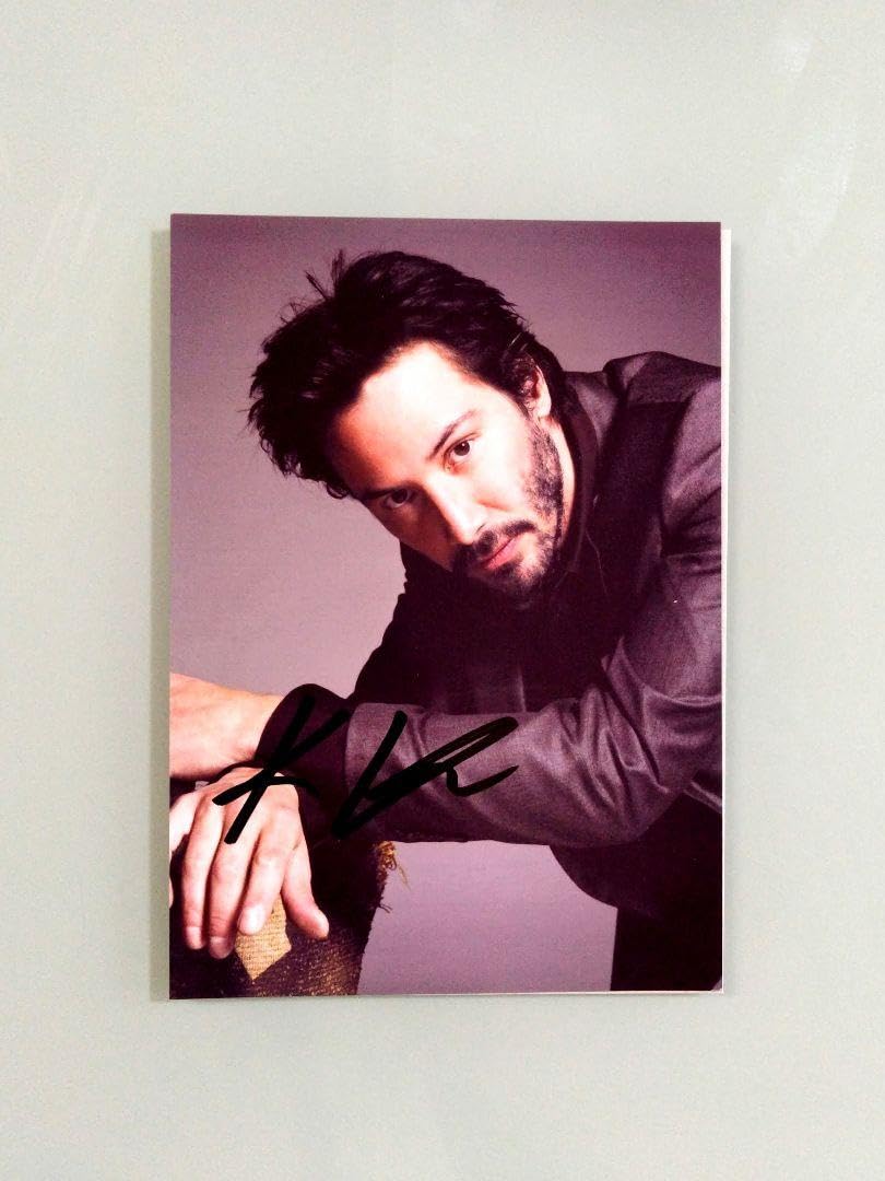 Amazon.co.jp: キアヌ リーブス直筆サイン入り2Lサイズ写真…Keanu  