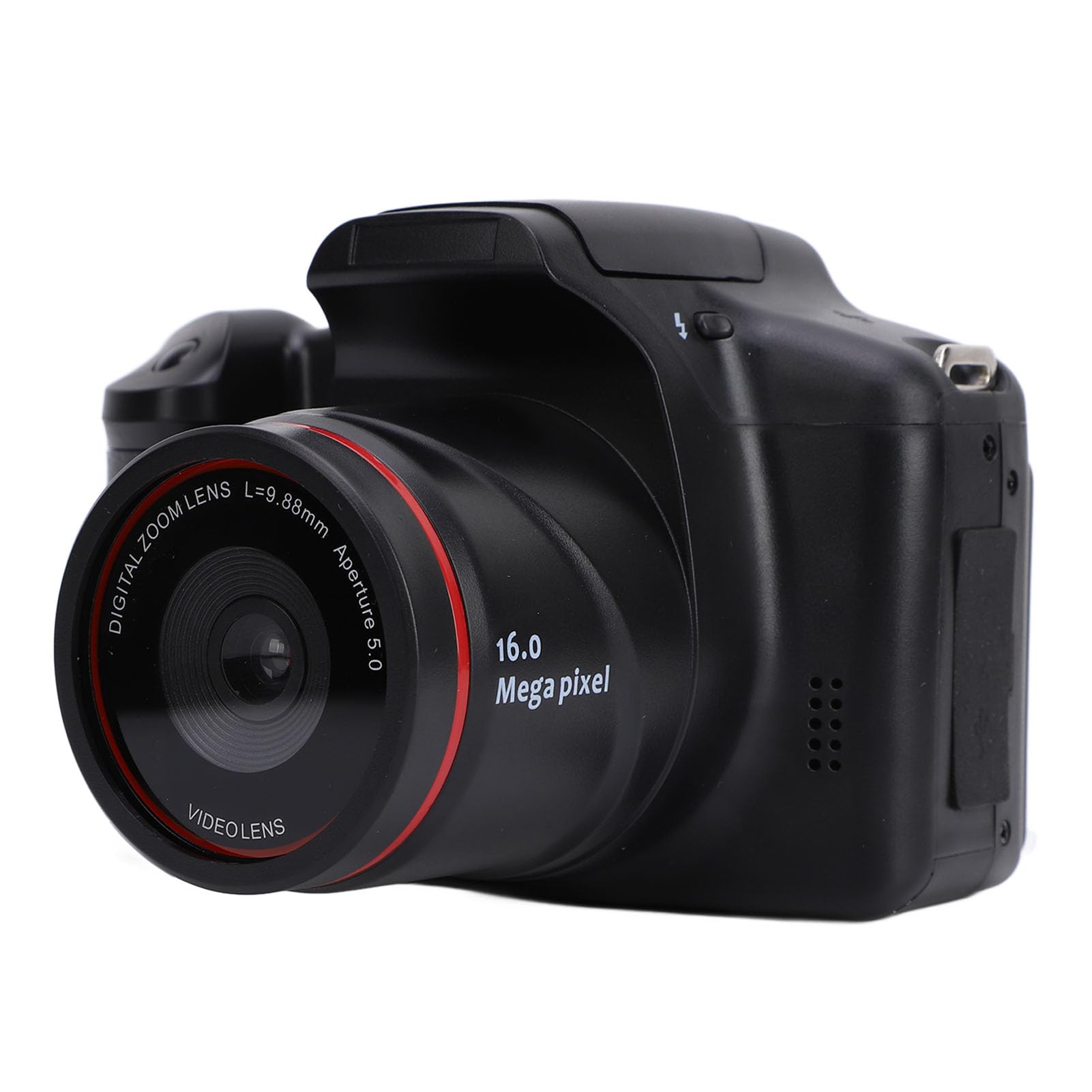 Digital Camera for Photography, 2.4 inch TFT LCD 16MP 1080P HD 16X Digital Zoom SLR Digital Camera with Telephoto Lens and Flash Comapct Anti Shake Vlogging Camera for Travel-picture-31