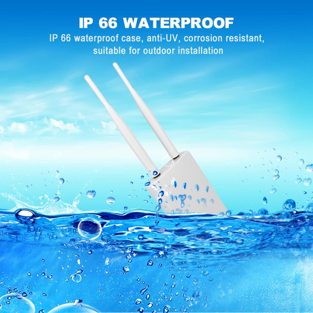 1 PC Poe Outdoor LTE Wi-Fi Hotspot Modem CPE A Banda Larga Router 3G USB 4G Ad Alta velocità con Slot per Scheda SIM Spina Europea
