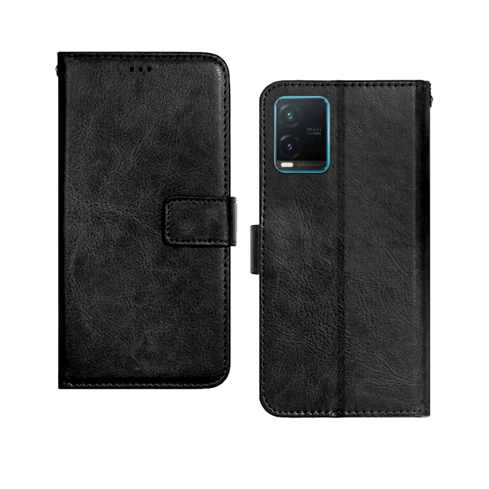 Vivo T1X Flip Case - Premium Leather Protection -1