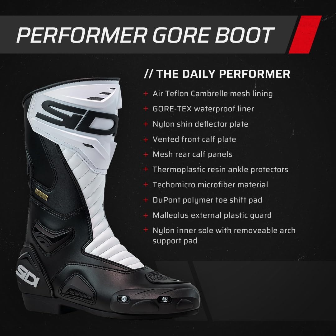 Sidi Performer Gore Street Motorcycle Boots
