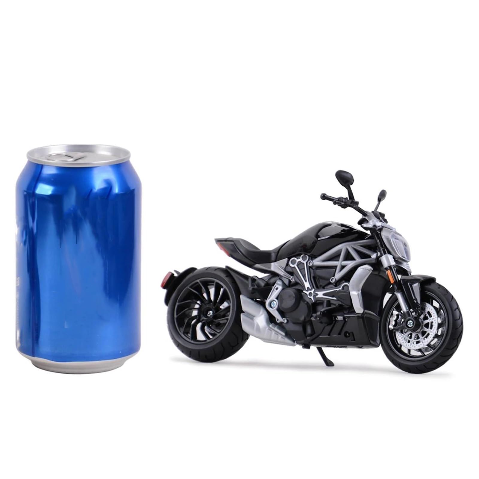 Modelo de Motocicleta Adornos De Escritorio, Maqueta Motocicleta, Juguetes 1:12 para Ducati X Diavel S, Fundición A Presión, Regalos Coleccionables, Regalo Cumpleaños