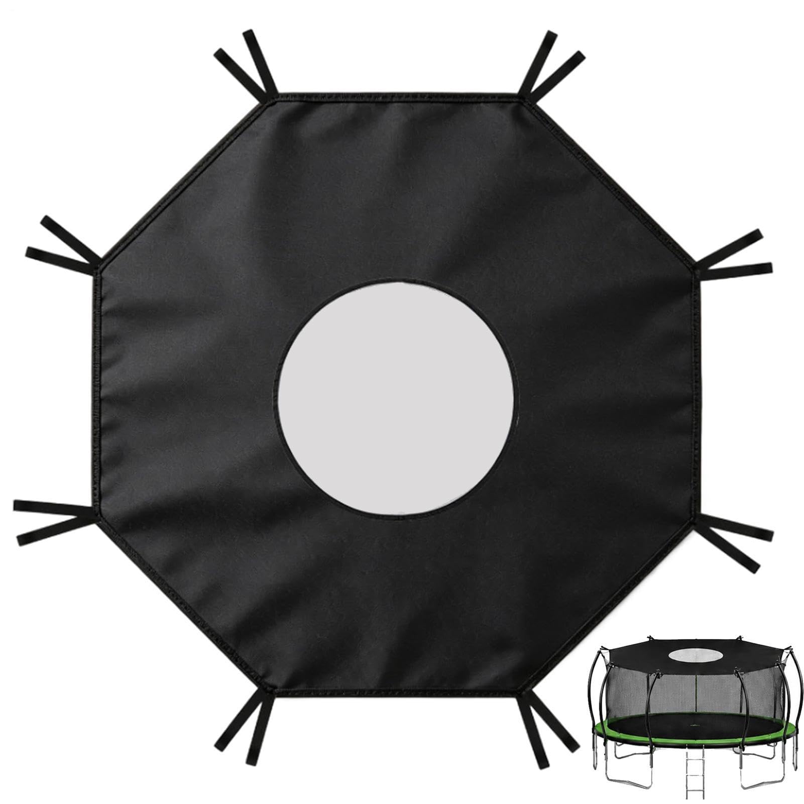 Genérico Toldo para Cama Elástica Cubierta Impermeable con Protección Solar