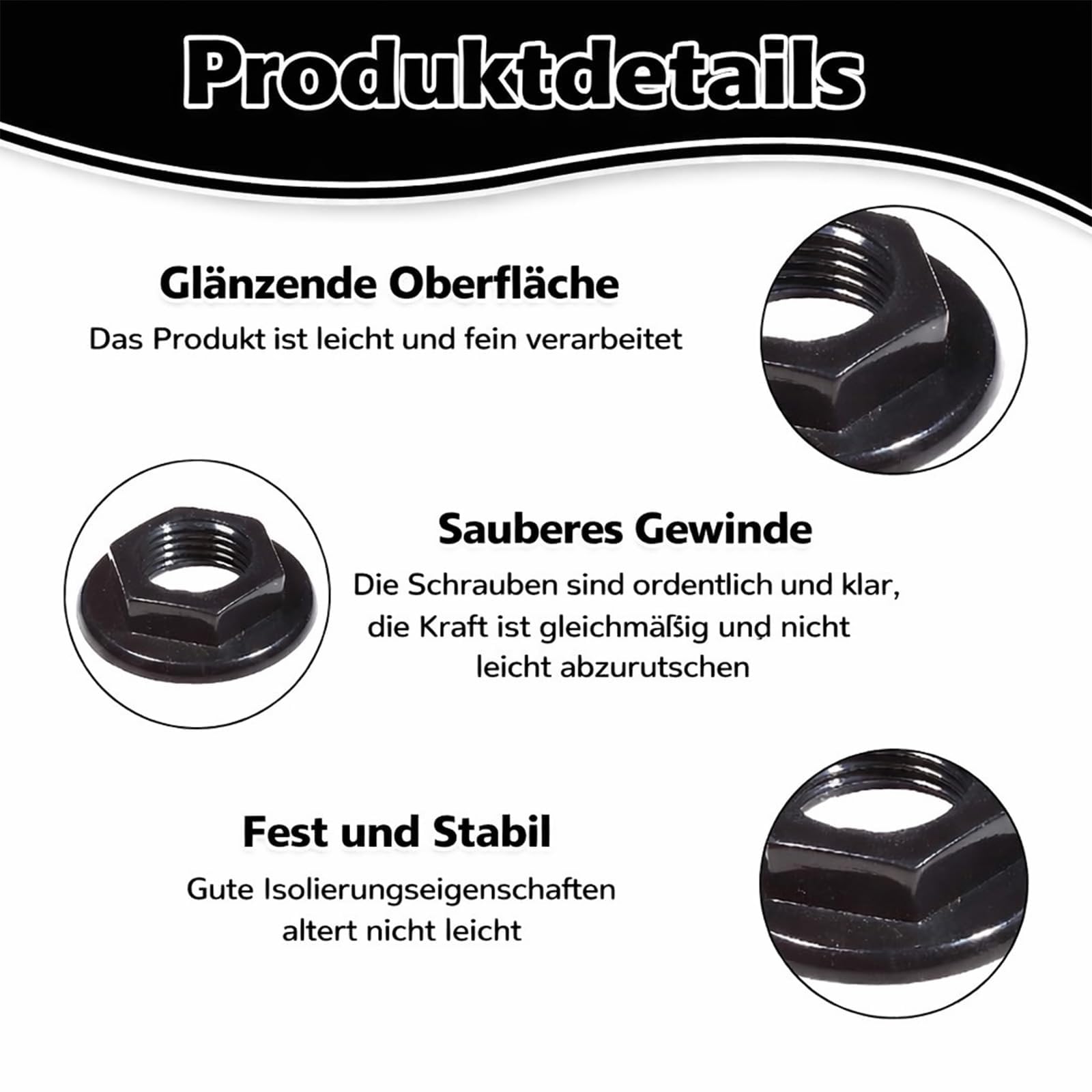 4 pezzi Sink Tap Back Nut 1/2" BSP Plastic Black Nuts Accessories for Bathroom Basin Taps Mixers Round Faced Flanged Back Nuts Home Tools lavello rubinetto posteriore pollici BSP plastica 1/2"