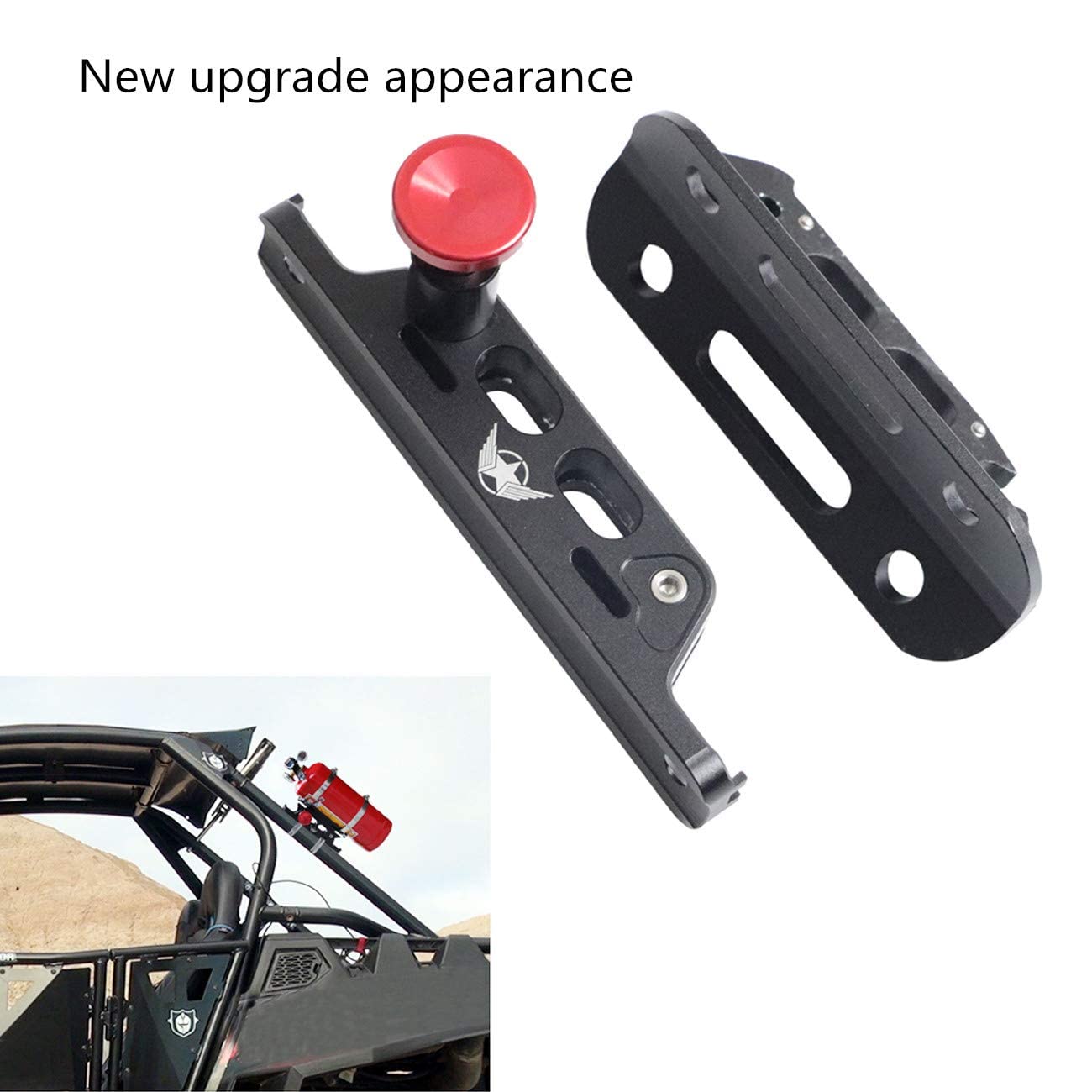 KOLEMO Universal Quick Release Adjustable Roll Bar Fire Extinguisher