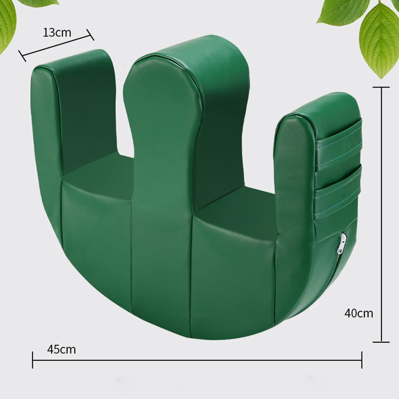 Dispositivo di rotazione a forma di U per pazienti costretti a letto, cuscino di supporto in pelle PU, aiuta gli anziani a girarsi, previene le piaghe da decubito, favorisce la circolazione sanguigna