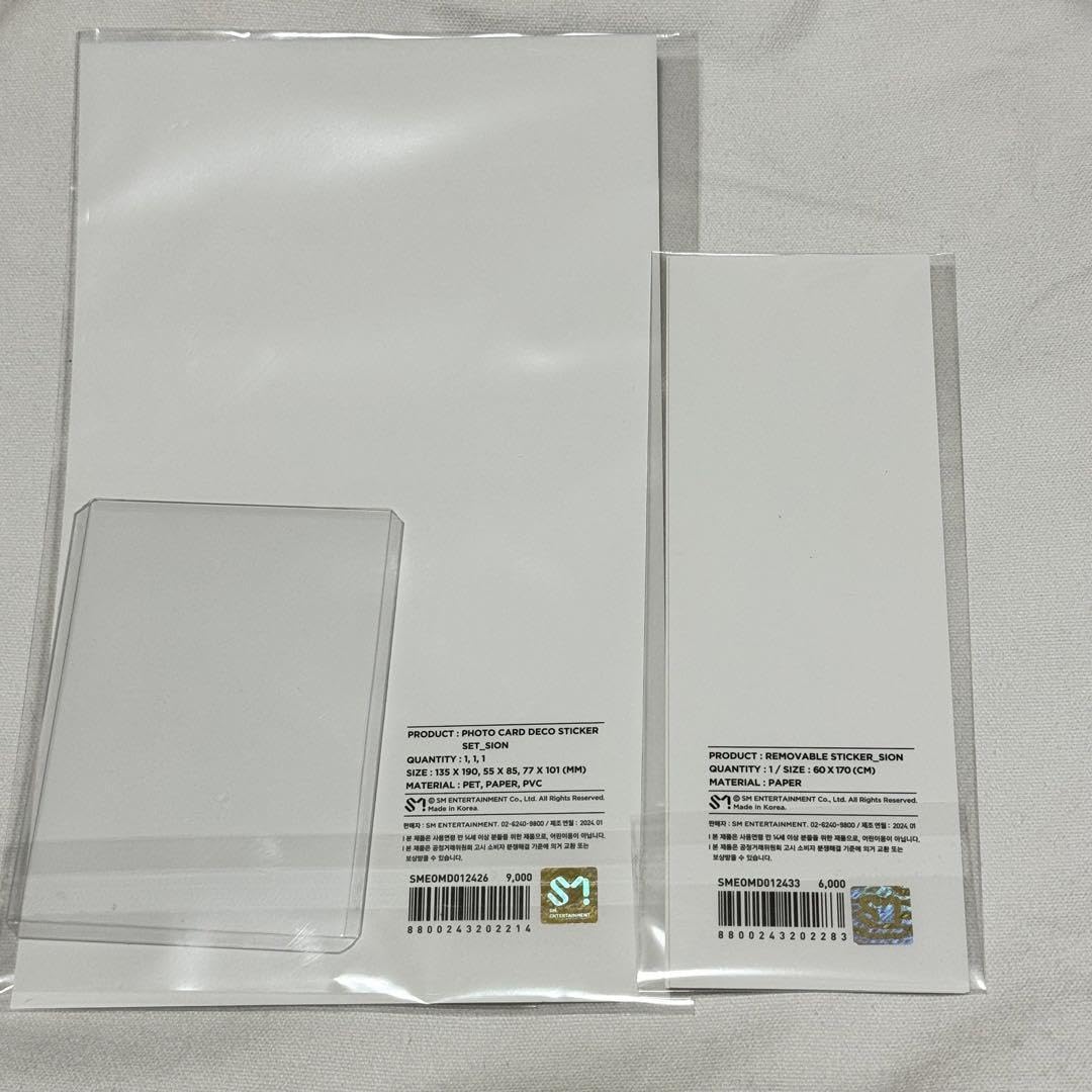 Amazon.co.jp: NCTWISH シオン MD フォトカードデコステッカーセット