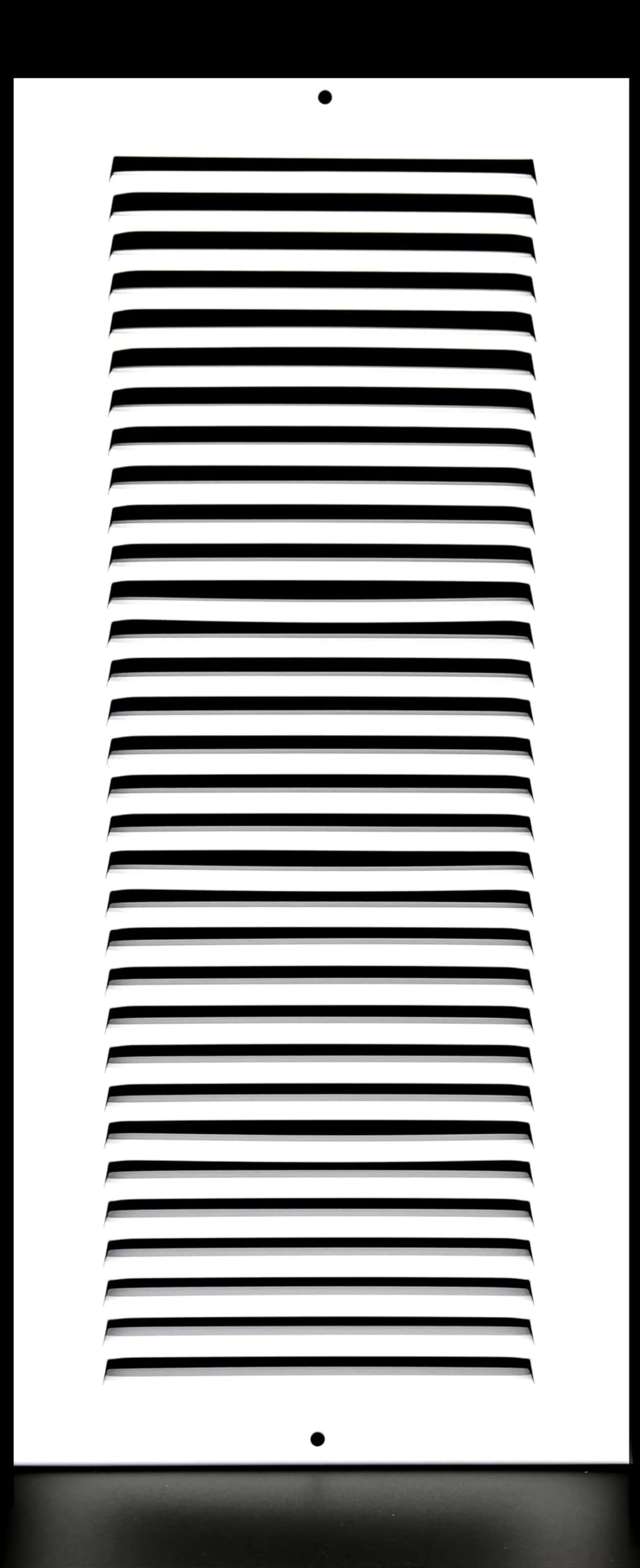 8" x 28" Return Air Grille - Sidewall and Ceiling - HVAC Vent Duct Cover Diffuser - [White] [Outer Dimensions: 9.75w X 29.75"h]