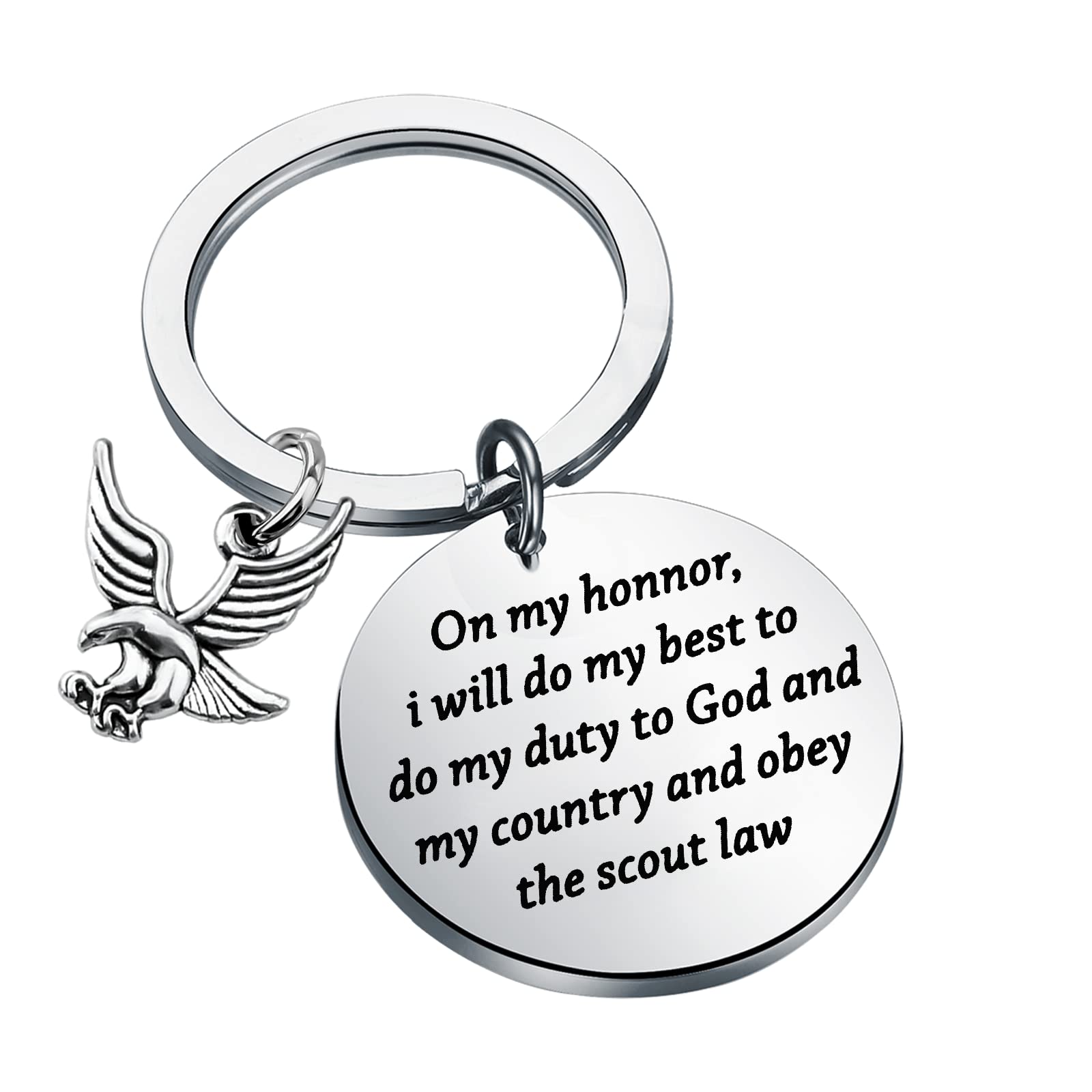 KUIYAIScout Oath Gift Scout Gift Scout Leader Gift Scoutmaster Gift Scout Camping Gift BSA Gift Scout Gift