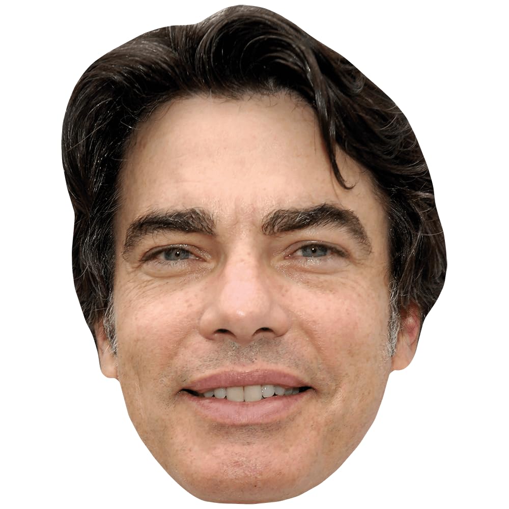 Peter Gallagher (Young) Celebrity Mask, Flat Card Face, Fancy Dress Mask