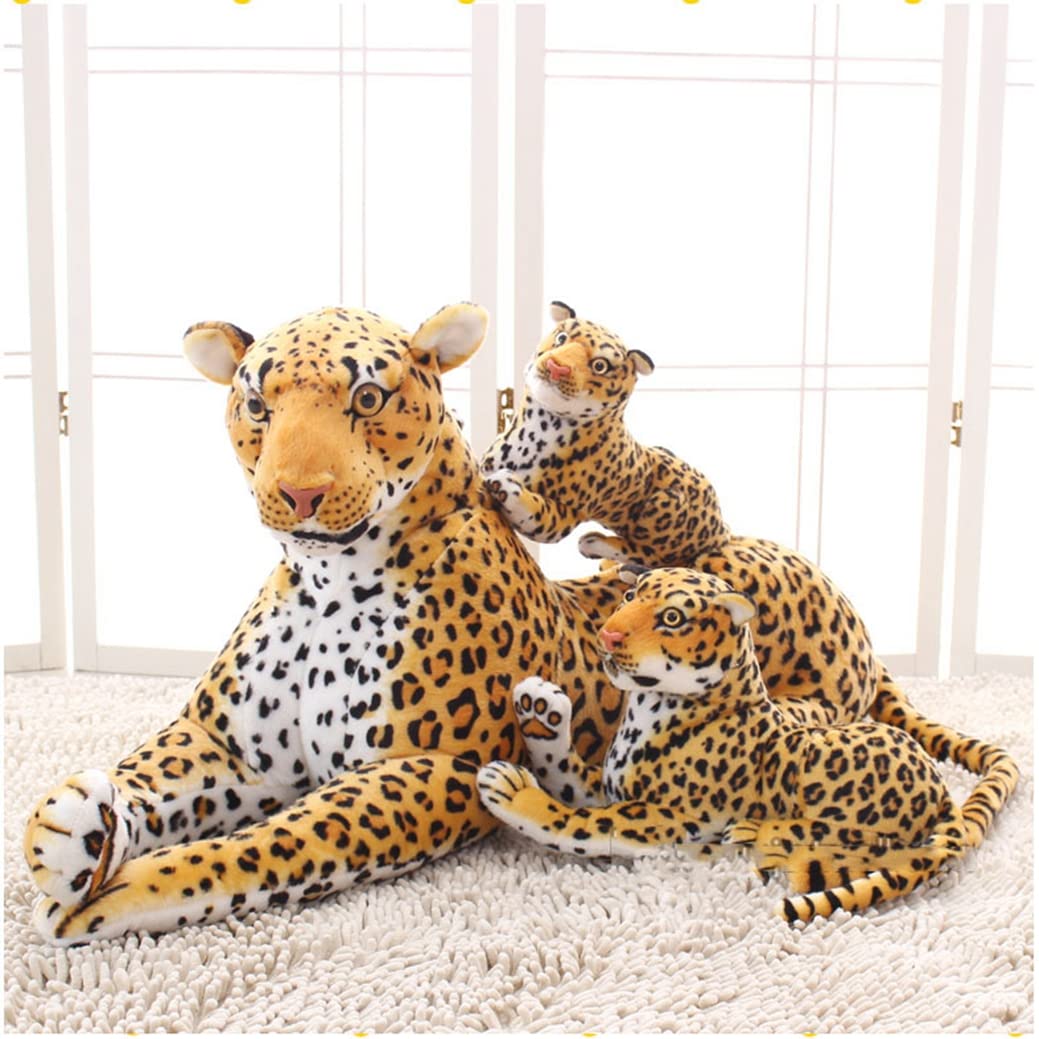 Amazon.co.jp: 可愛い リアル ライオン ヒョウ 豹 ぬいぐるみ 動物