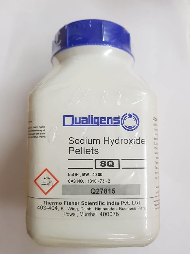 Sodium Hydroxide Pellets Water Soluble Effective Drain Cleaner