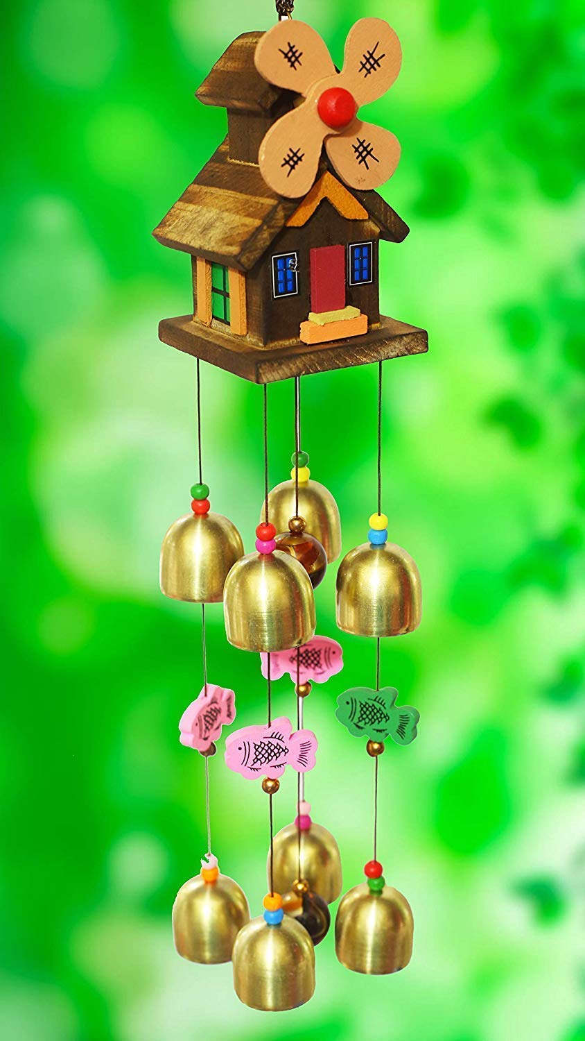 Carillon à vent fengshui contre le stress intérieur déco de chambre - 3