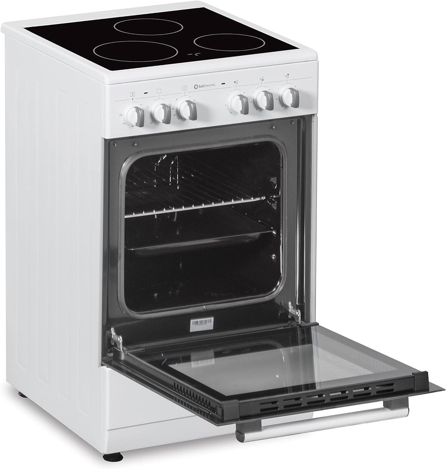 SOLTHERMIC COMBO PACK COCINA VTC BLANCA 50X50 + CAMPANA H60P INOX / 50 CM/GRAN CAPACIDAD EXTRACCION/ALTA GAMA