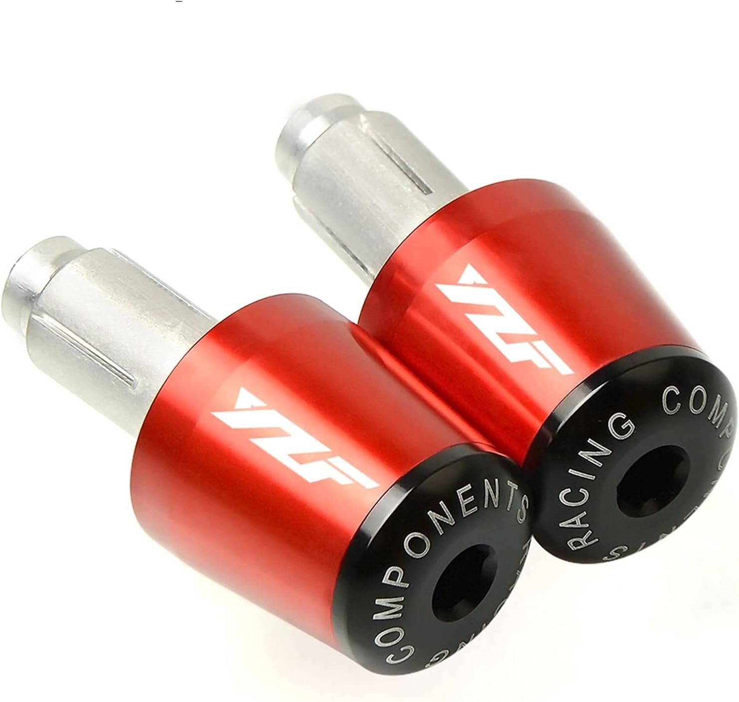 Motorcycle Handlebar Grips Bar Ends Cap Slider Compatible with Ya ma ha YZF R6 1999-2004 YZF R1 YZFR3 YZFR25 2015-2017 Grips Bar Ends