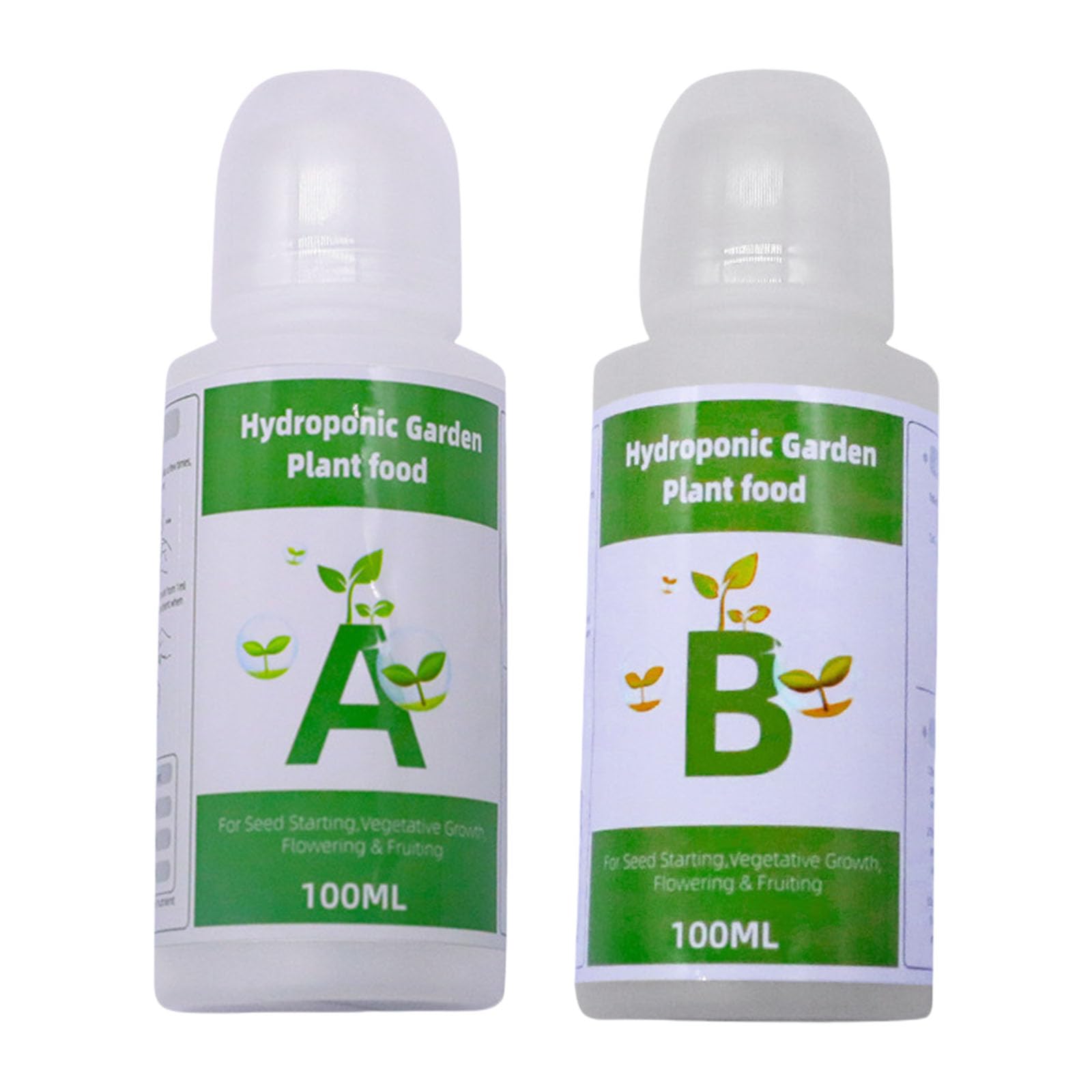 100ml Hydroponic Nutrients A&B Solution For Indoor Plant Growth And Vegetable Cultivation Liquid Plant Food