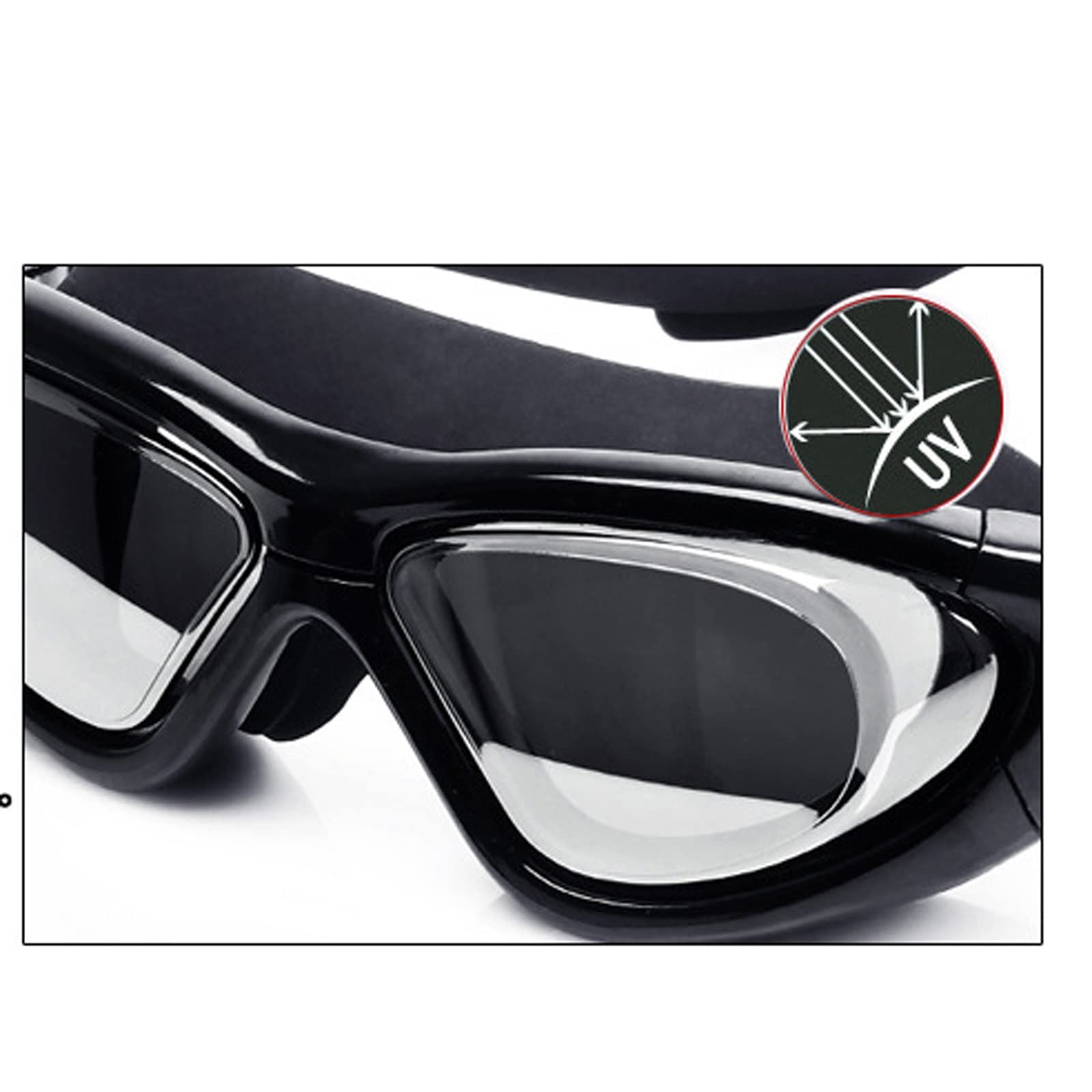 JINGYAN Okulary pływackie Women Men Sports Professional Anti Fog Protection Diver Swimming Goggles Coating Waterproof Adjustable Swim Glasses